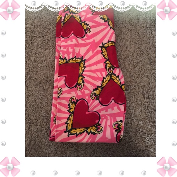 LuLaRoe OS ❤️V-Day Leggings❤️ - Picture 2 of 2